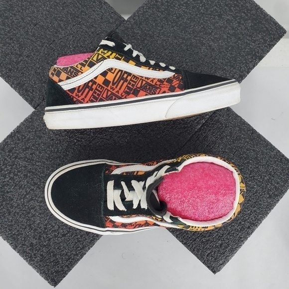 VANS OLD SKOOL LOGO FLAME SHOES MEN 5 WOMEN SIZE 6.5 SNEAKERS - Picture 8 of 12